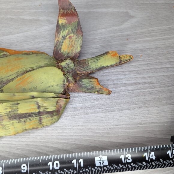 Metal Rustic Corn Wall Sculpture 14" Tall - Picture 7 of 10